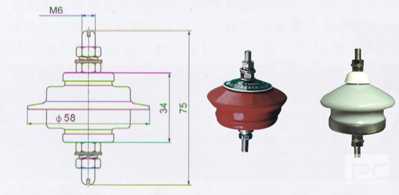 HY1.5W-0.28/1.3、HY1.5W-0.5/2.6低壓型避雷器